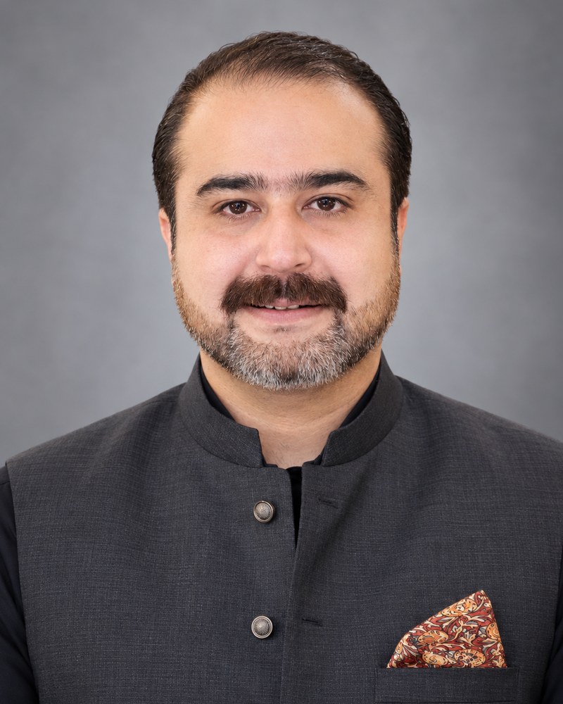 Portrait of Saadat Khattak